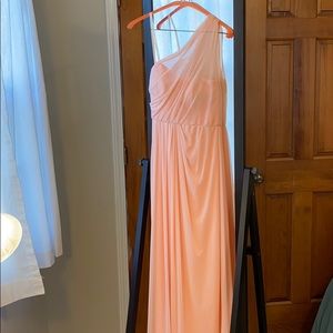 Wedding ready! David’s Bridal petal dress